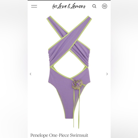 For love and lemons Penelope one piece NWT XXS - Picture 2 of 9